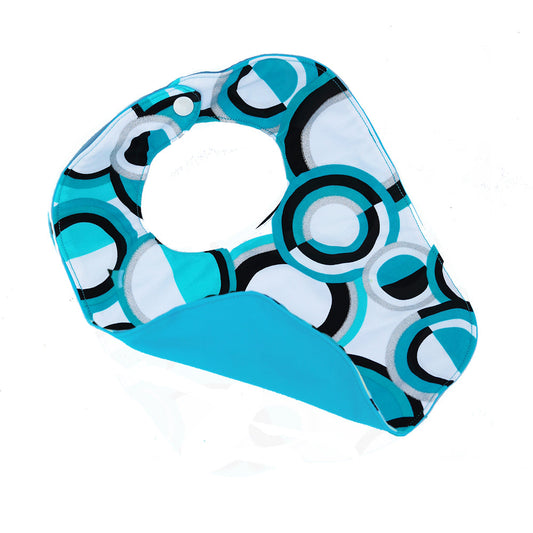 Retro Circles Reversible Wicki Bib