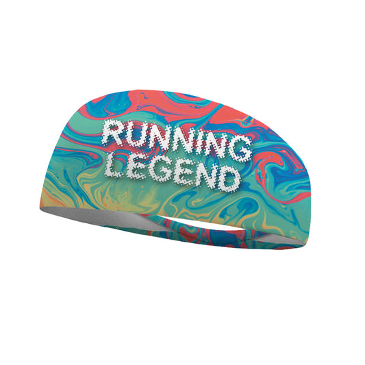 Running Legend Heat Wave Wicking Headband