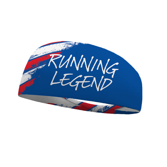 Running Legend USA Stripes Wicking Headband