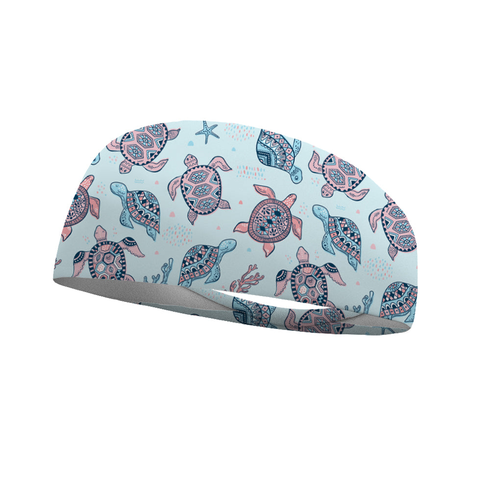 Sea of Turtles Wicking Headband