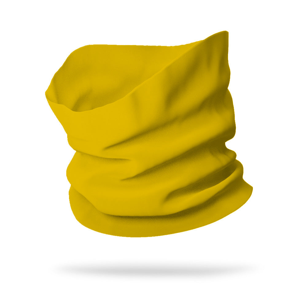 Bondi Band's Solid Color Athletic Yellow Sweat Wicking Neck Gaiter