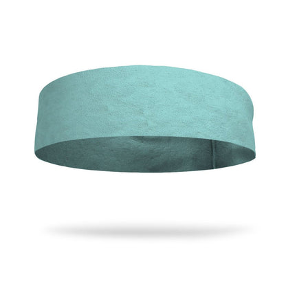 Solid color Mint 4 Inch Flat Back Sweat Wicking Headband