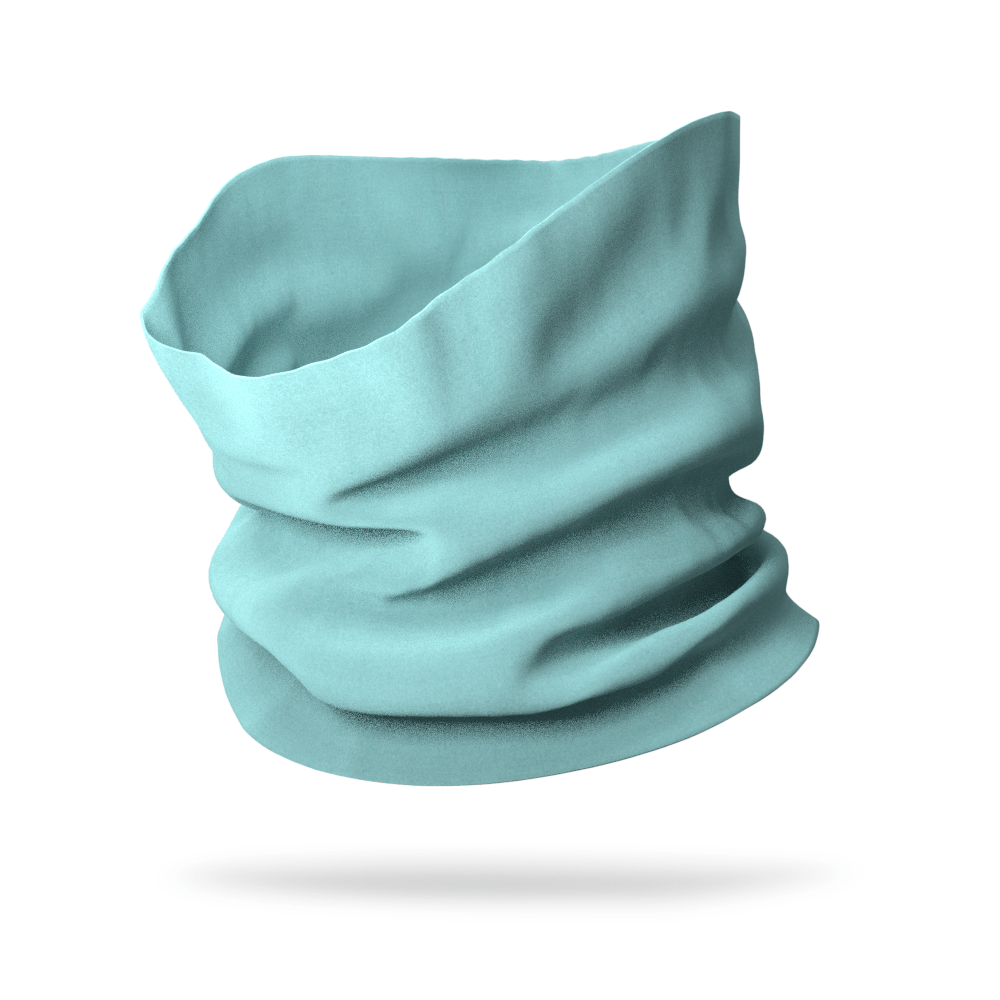 Solid color Mint Sweat Wicking Neck Gaiter