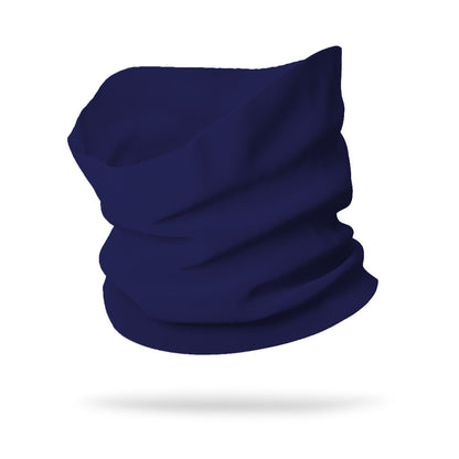 Bondi Band's Solid Color Sweat Wicking Neck Gaiter - Navy