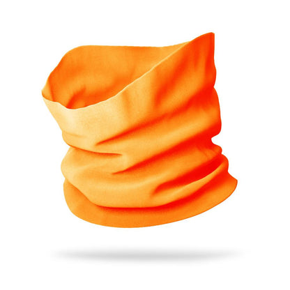 Bondi Band Solid color Neon Orange Sweat Wicking Neck Gaiter