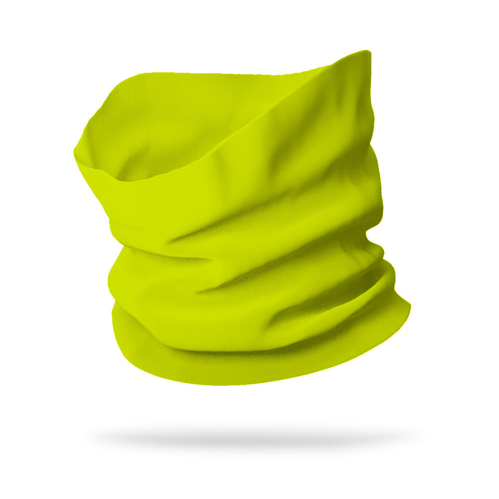 Bondi Band Solid color Neon Yellow Sweat Wicking Neck Gaiter