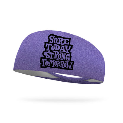 Fashion Sore Today Strong Tomorrow Headband - 4" and 3" Tapered