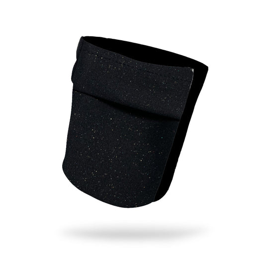 Speckled Black Wicking Armband 6.22" Height