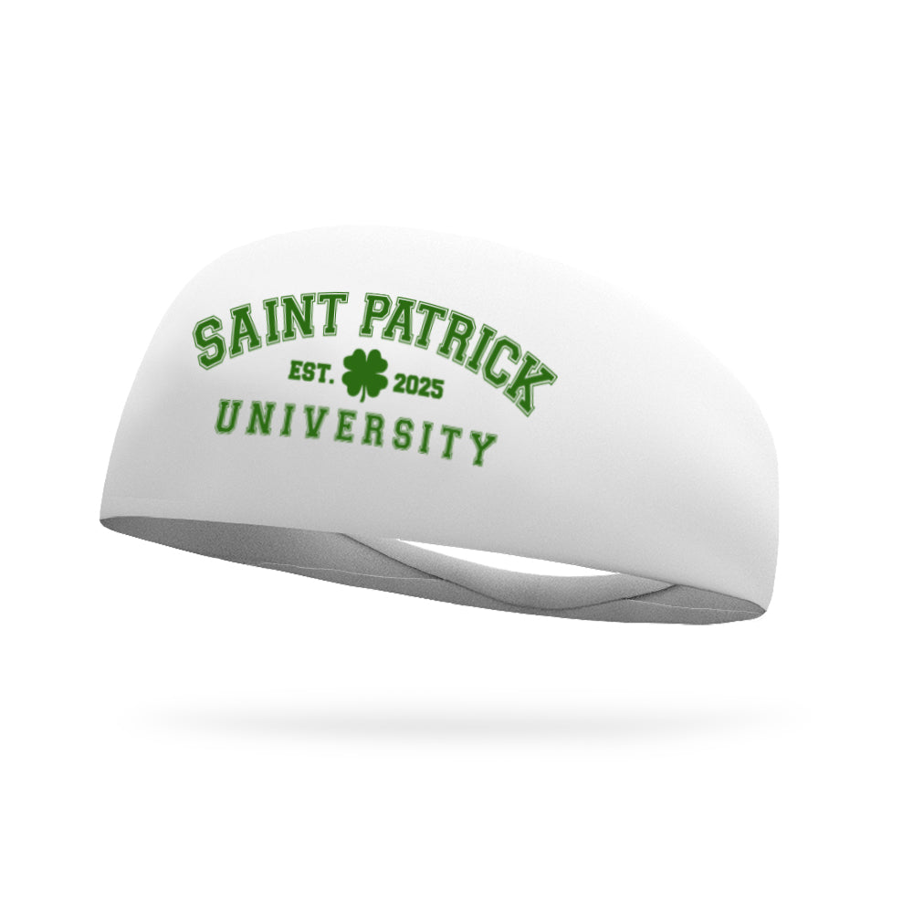 Saint Patrick University Wicking Headband