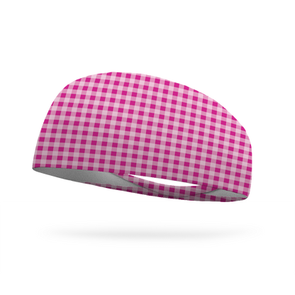 Summer Gingham Wicking Headband