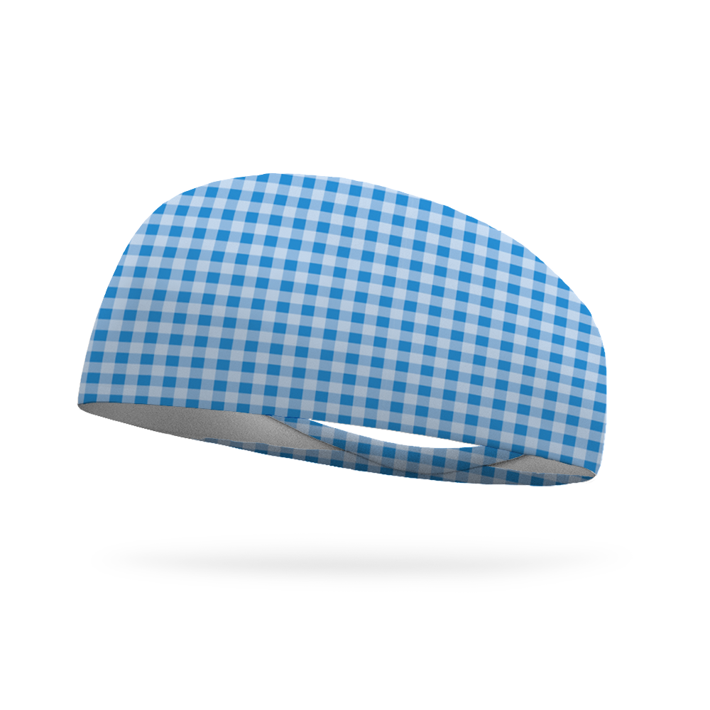 Summer Gingham Wicking Headband