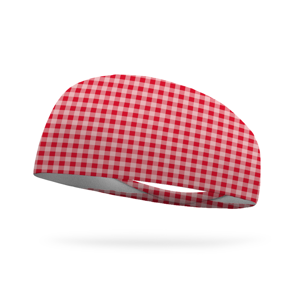 Summer Gingham Wicking Headband