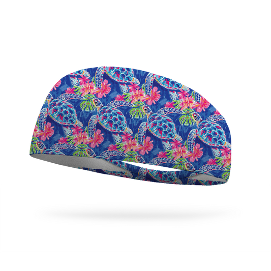 Swimming Sea Turtles Wicking Headband
