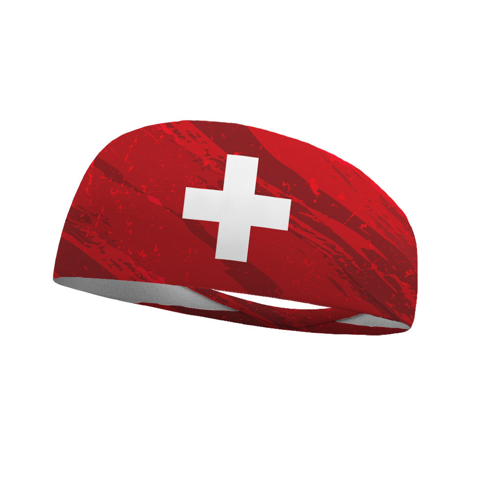 Team Switzerland Wicking Headband