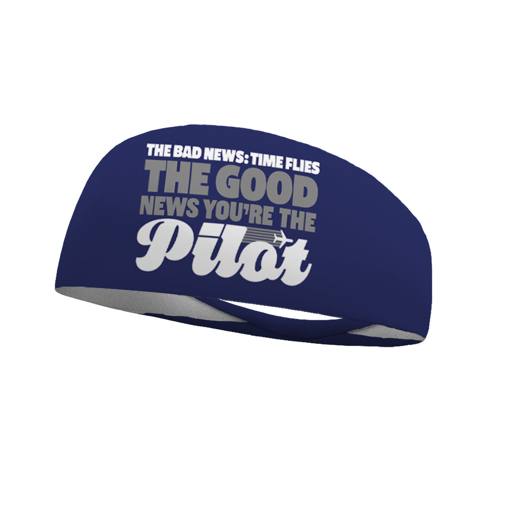 The Bad News Wicking Performance Headband