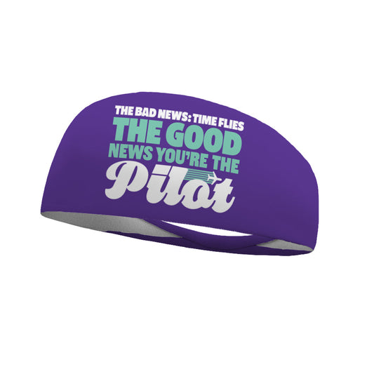 The Bad News Wicking Performance Headband