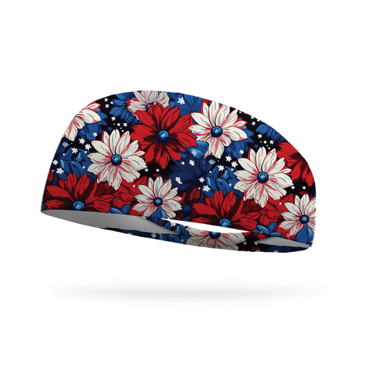 USA Bouquet Wicking Headband