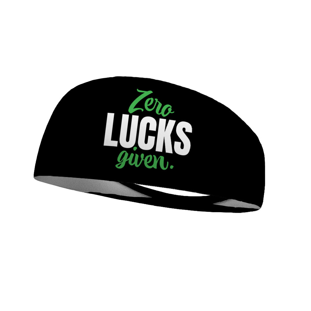 Zero Lucks Given Wicking Headband
