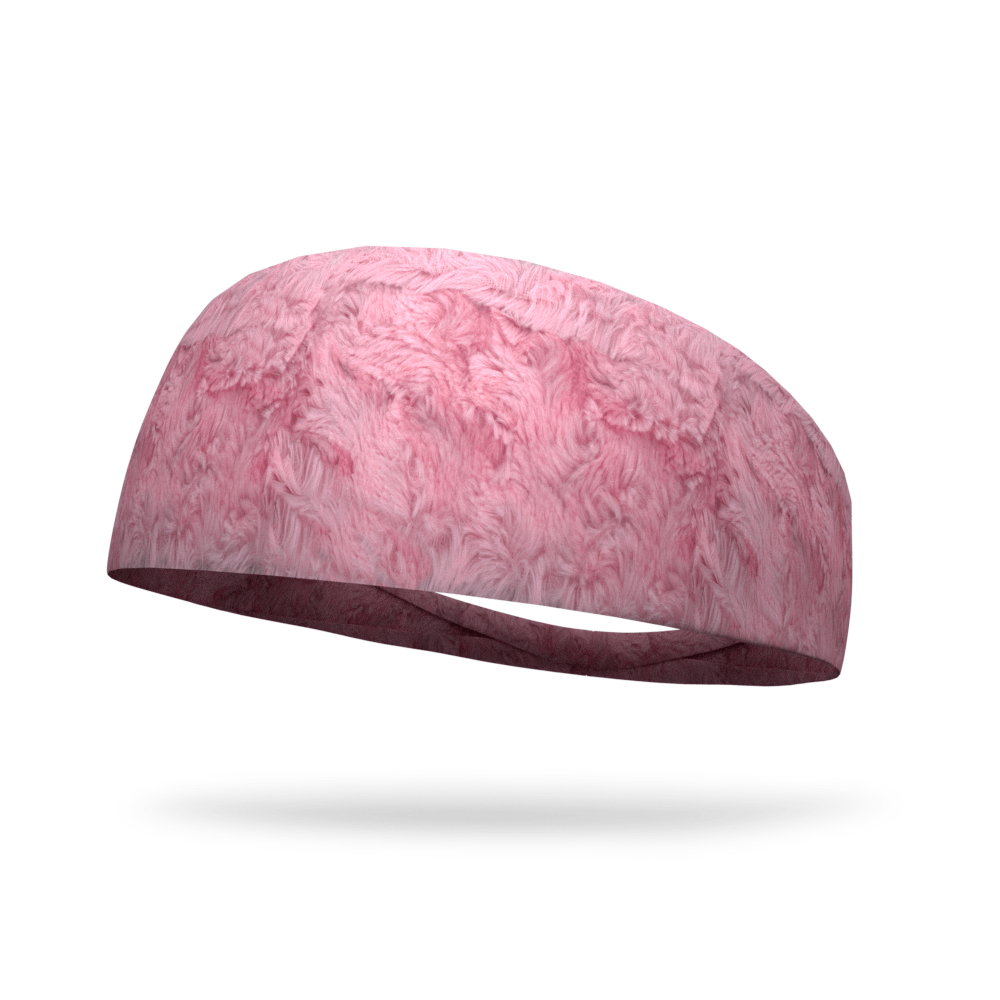 Baby Pink Furry Headband