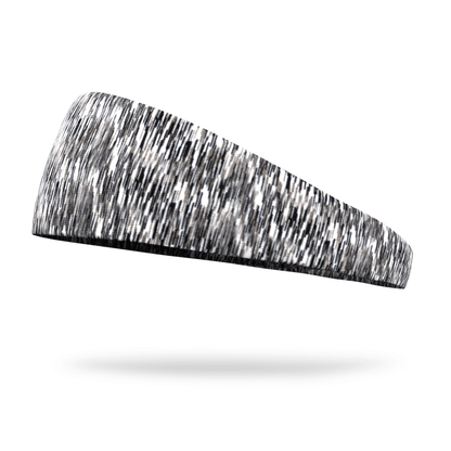 Black and White Static Fashion Performance Headband - Bondi Band