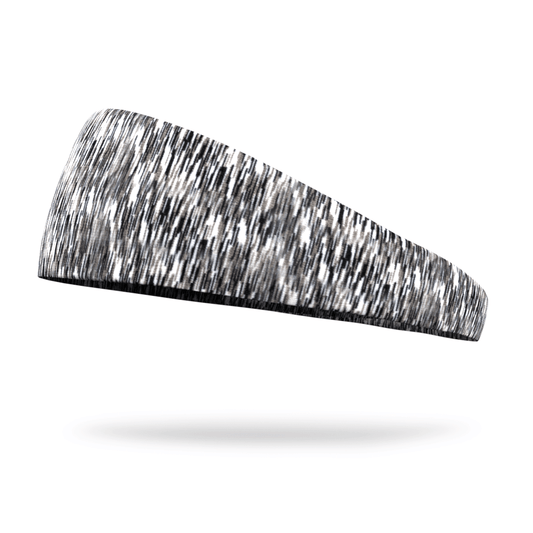 Black and White Static Fashion Performance Headband - Bondi Band