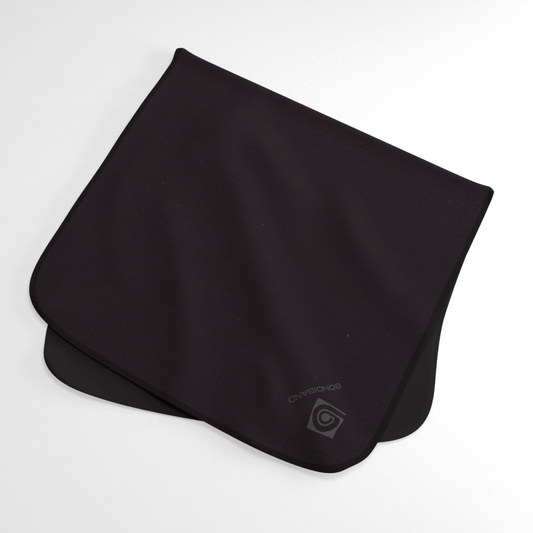 Midnight Black Wicking Sweat Towel