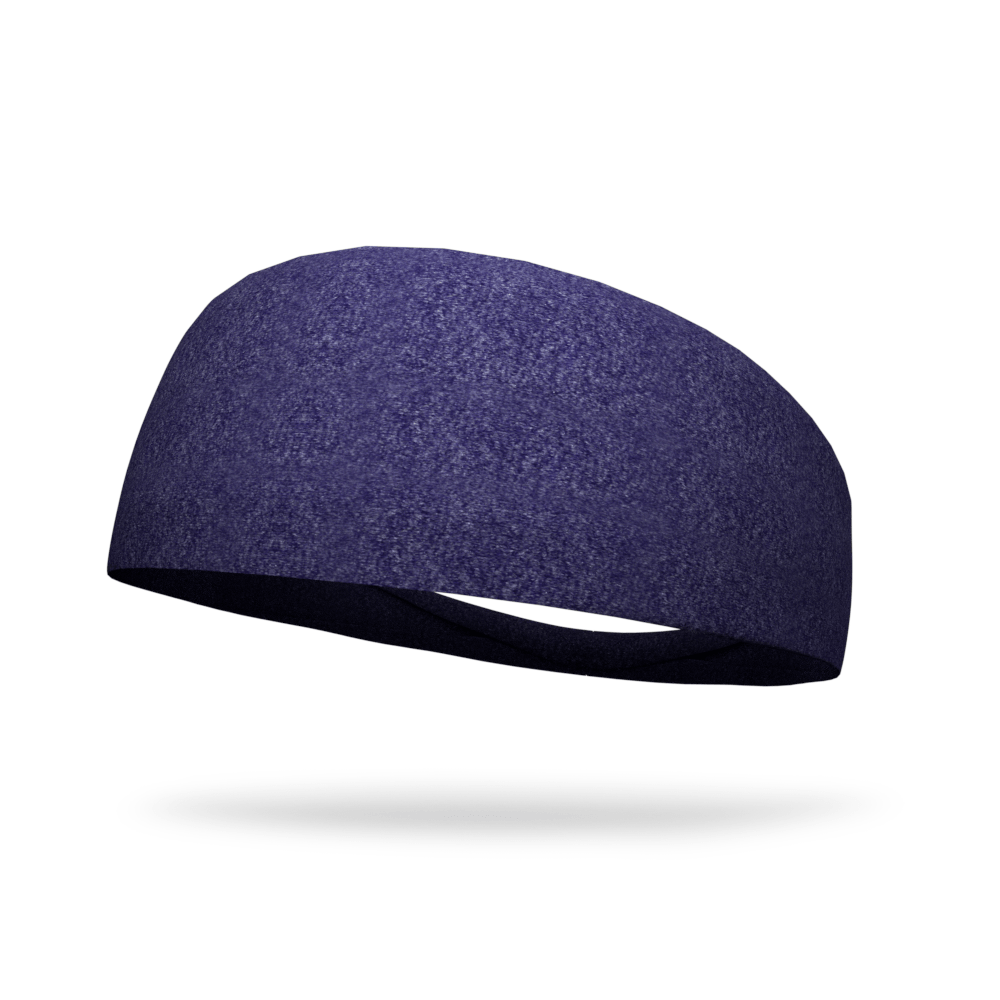 Heather Denim Organic Bamboo Performance Fashion Headband