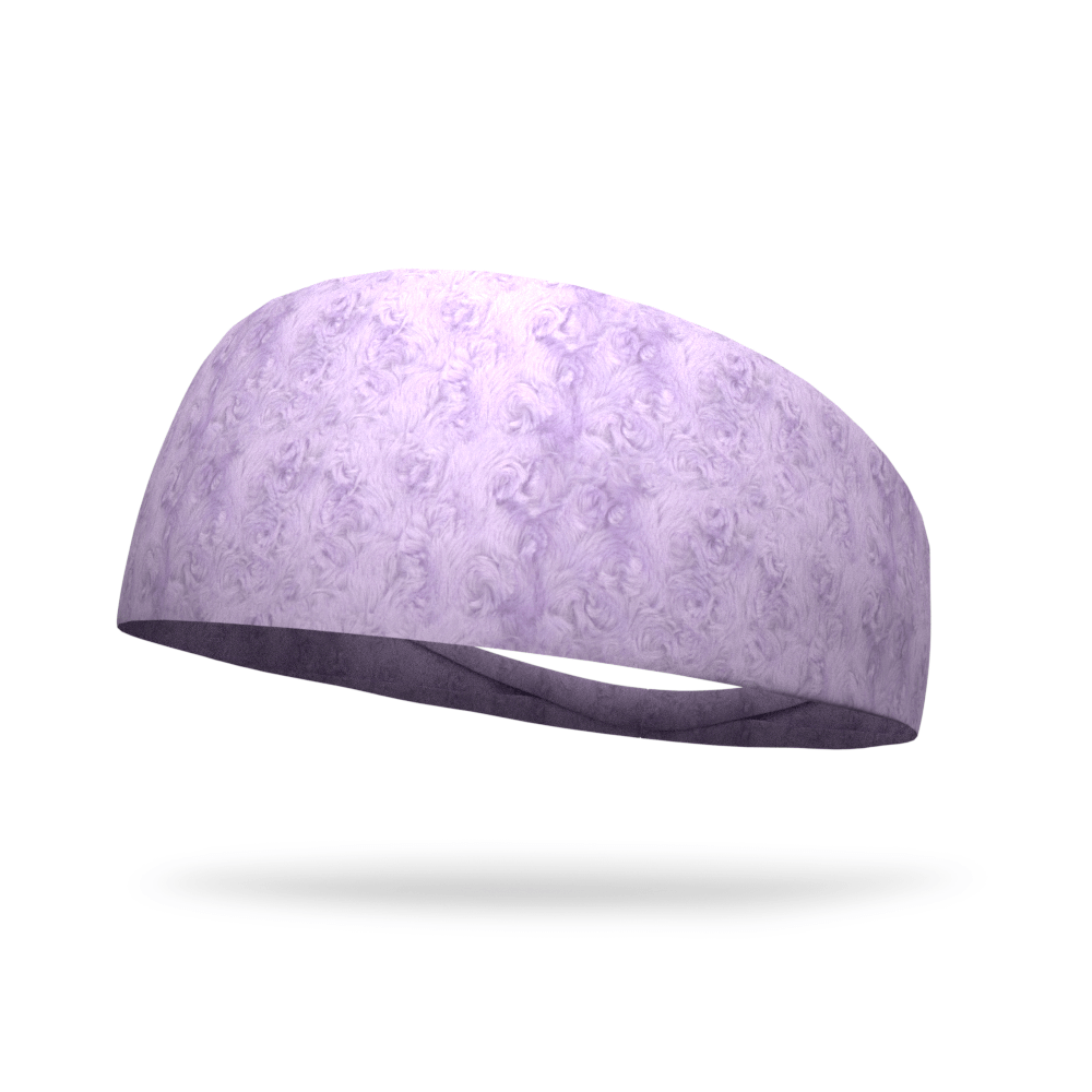 Lavendar Furry Headband