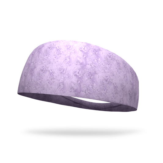 Lavendar Furry Headband