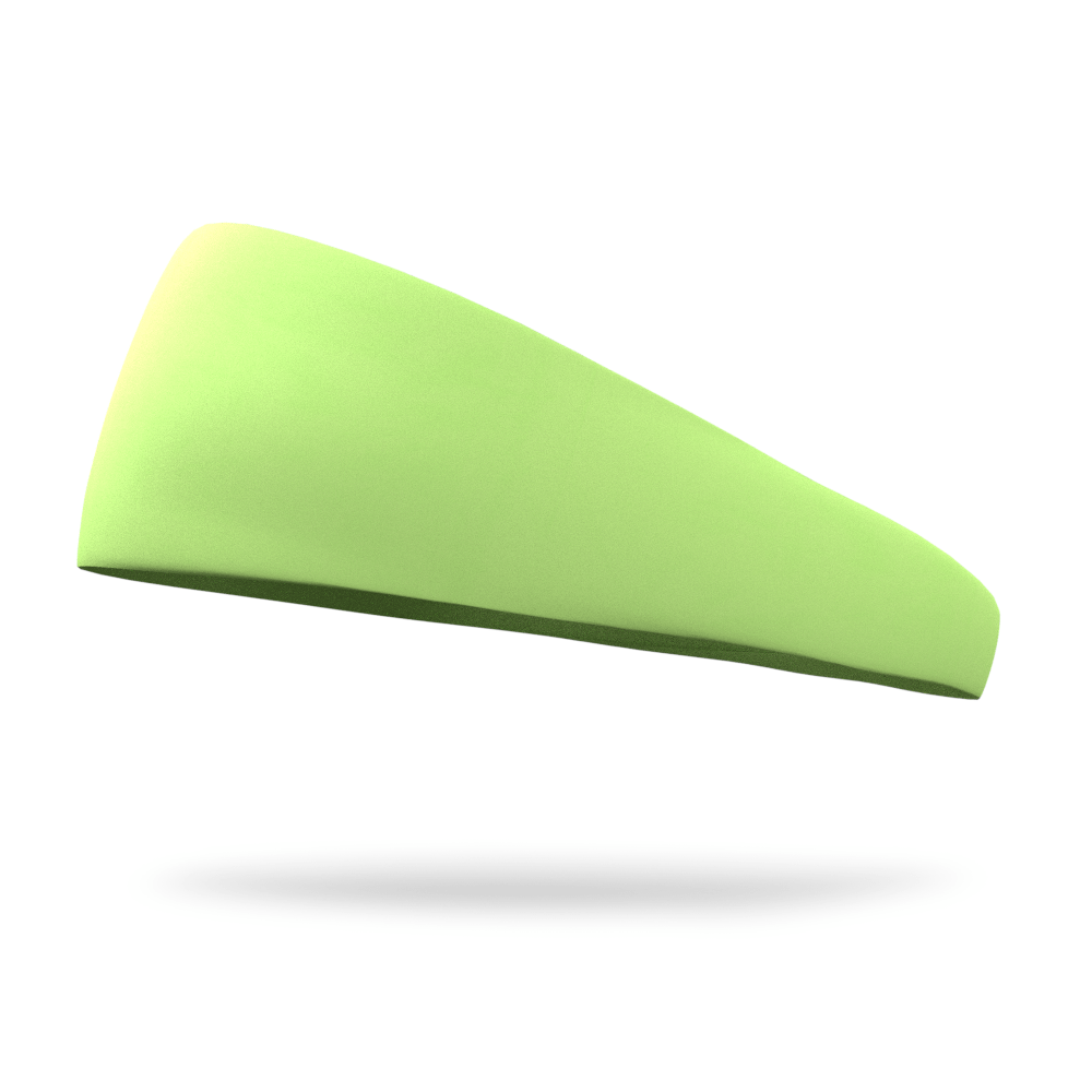Green Neon Flash Kids Wicking Headband