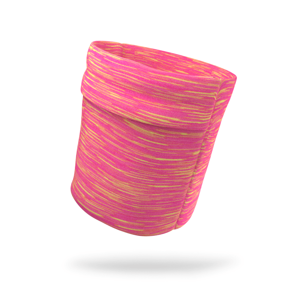 Pink and Orange Static Armband