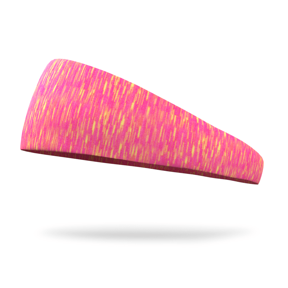 Pink and Orange Static Fashion Headband