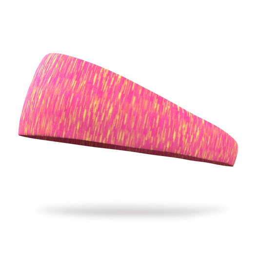 Pink and Orange Static Fashion Headband