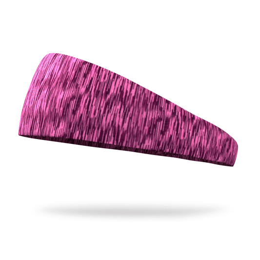 Pink and Violet Static Fashion Headband