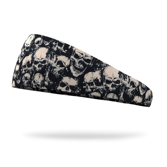Zombie Skulls Dyed Wicking Headband
