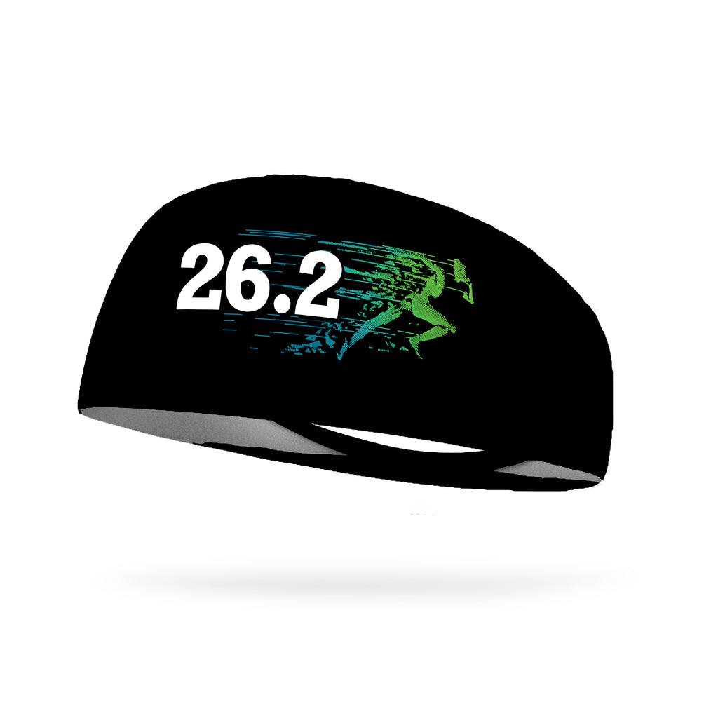 26.2 Marathon Runner Wicking Performance Headband