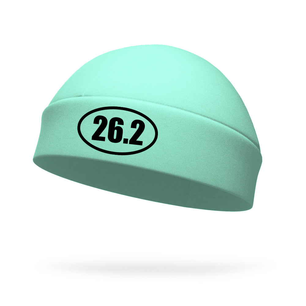 26.2 Wicking Regular Hat - Black Logo