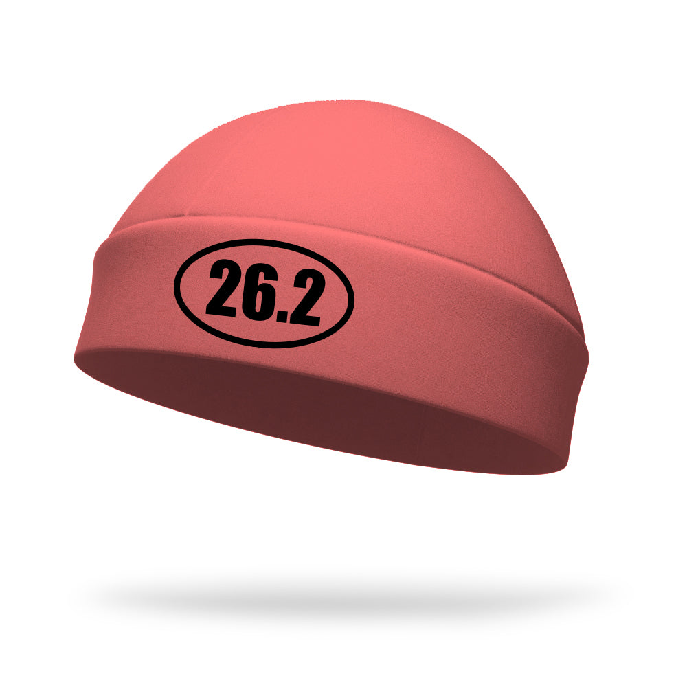 26.2 Wicking Regular Hat - Black Logo