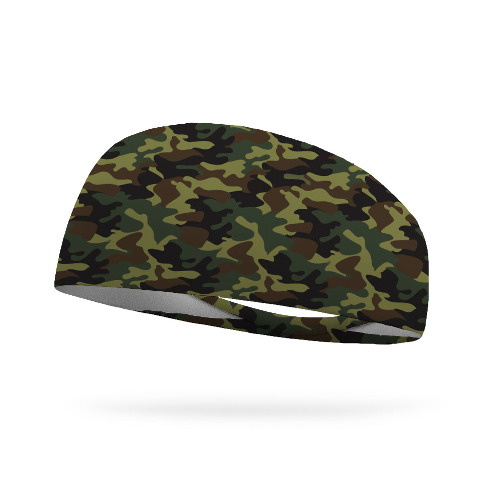 Army Camo Performance Wicking Headband
