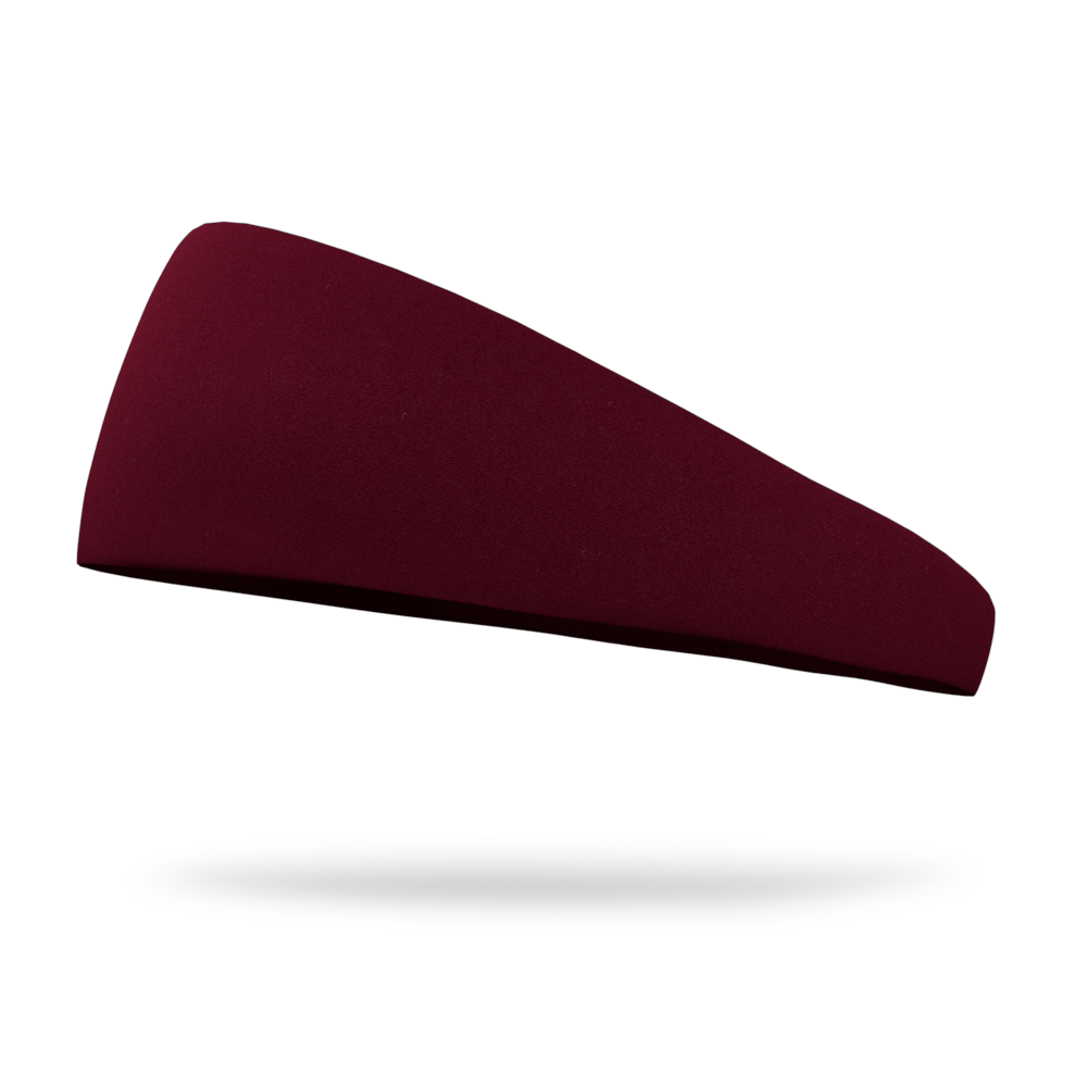 Sangria Burgundy Solid Color Headband