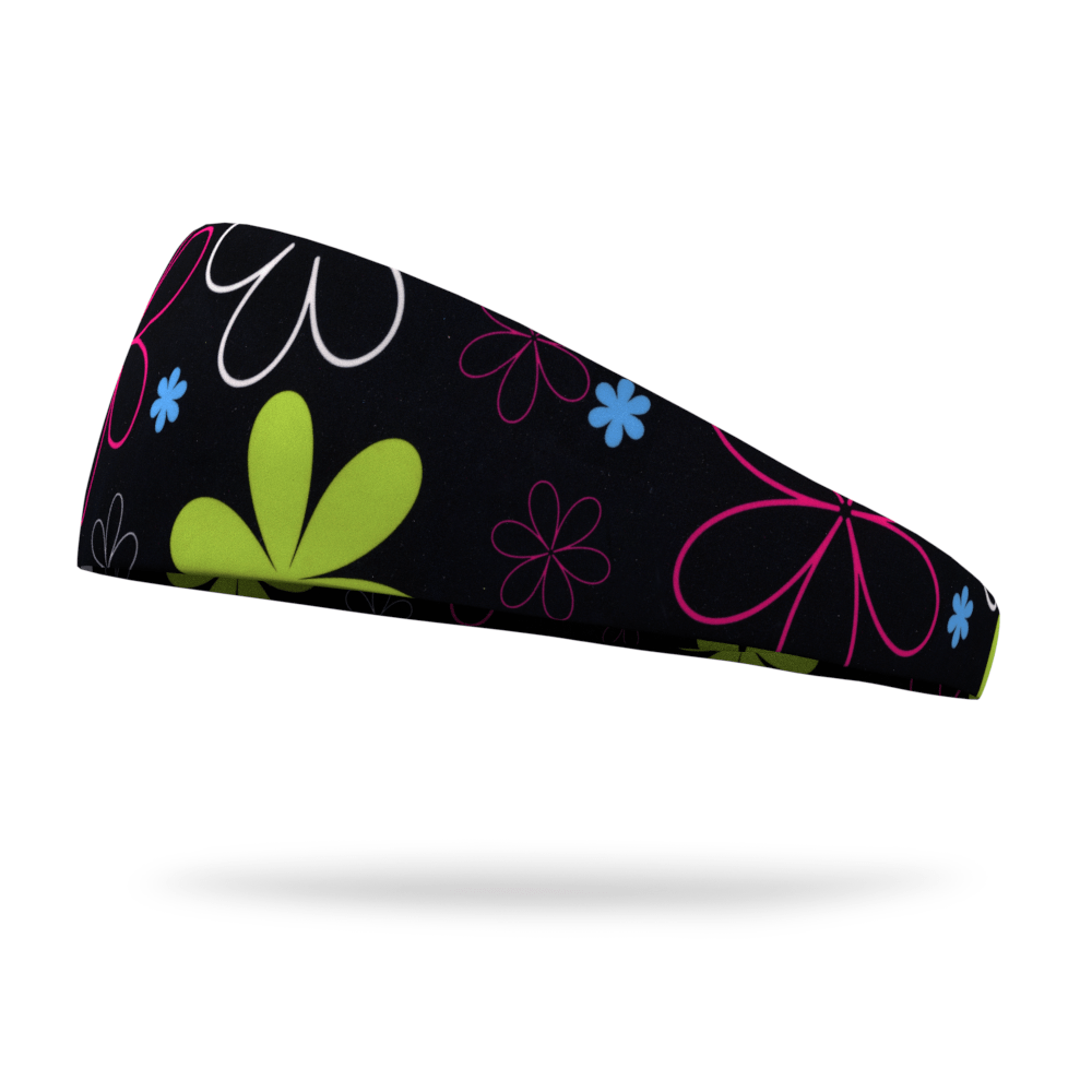 Floral Colorful Dyed Wicking Headband