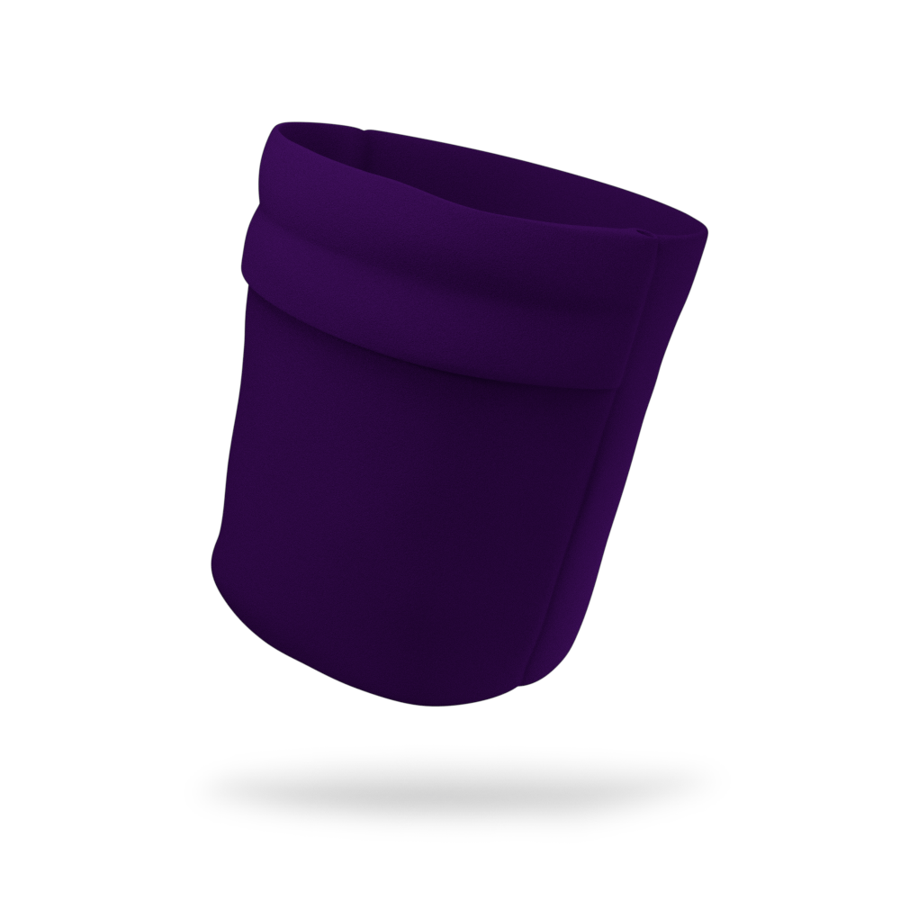 Posh Purple Solid Color Wicking Armband