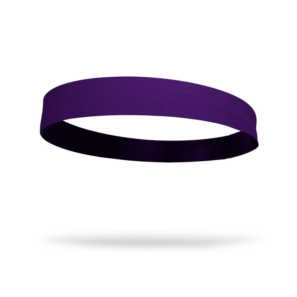 Posh Purple Solid Color Headband