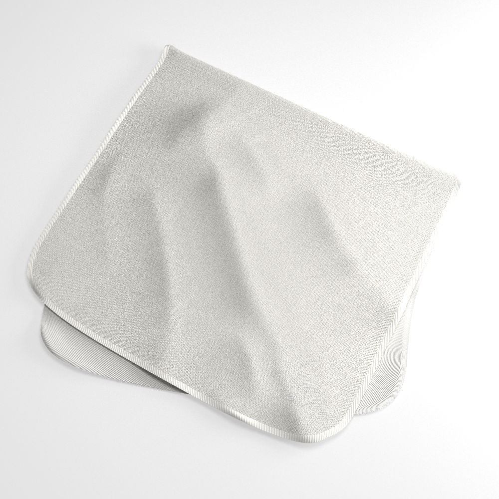 Snowflake White Wicking Sweat Towel