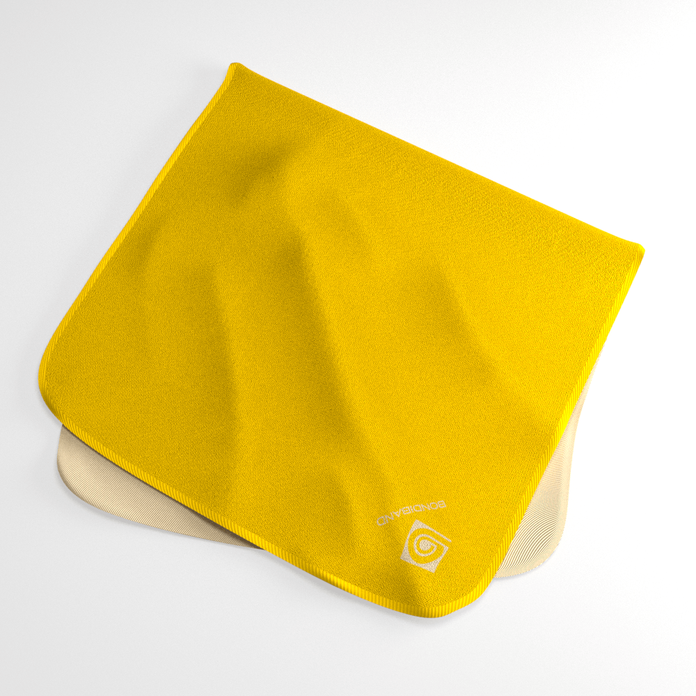 Yellow Wicking Sweat Towel